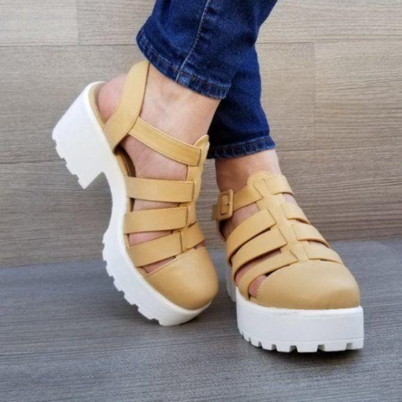 Chunky 90s Grunge Summer Shoes - Picture 9 of 9